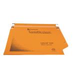 Rexel Crystalfile Classic 50mm Lateral File Orange (Pack of 25) 70673 TW70673