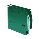 Rexel Crystalfile Extra 50mm Lateral File Green (Pack of 25) 71763 TW71763
