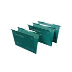 Rexel Crystalfile Classic SuspensionFile Foolscap Green (Pack of 50) 78046 TW78046