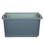 Stack And Store 14 Litre Small Silver Storage Box S01S801 WFH00320