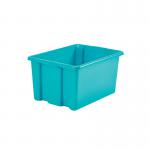 Stack And Store 32 Litres Medium Teal Storage Box S01M809 WFH30099