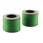China Ribbon Cotton Green Roll 4mmx30m (Pack of 4) 9702004EME30