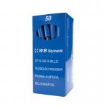 Blue Medium Ballpoint Pens (Pack of 50) 893623