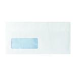 Envelope DL Window 80gsm Self Seal White (Pack of 1000) WX3455 WX3455