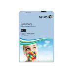 Xerox Symphony Pastel Tints Blue Ream A4 Paper 80gsm 003R93967 (Pack of 500) 003R93967 XX93967