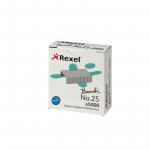 Rexel No.25 Staples - Box of 5000 - Outer carton of 20