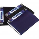 Rexel See and Store Book with Full-length Spine Ticket 60 Pockets A4 Black - Outer carton of 3