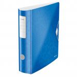Leitz 180&deg; Active WOW Lever Arch File. A4. 75mm. Blue. - Outer carton of 5