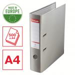 Esselte Essentials Lever Arch File Polypropylene A4 75mm Grey - Outer carton of 20