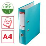 Esselte Essentials Lever Arch File Polypropylene A4 75mm Turquoise - Outer carton of 20