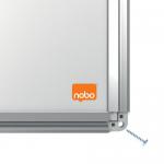 Nobo Premium Plus Melamine Whiteboard 1800x1200mm 