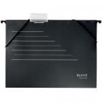 Leitz Alpha&reg; Recycle Card Suspension File V-base - A4 - Black