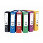 Rexel A4 Lever Arch File; Purple; 75mm Spine Width; Karnival; Pack of 10
