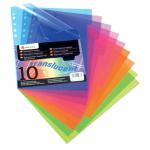 Rexel Translucent Polypropylene 10 Part Divider Multi-coloured - Outer carton of 10