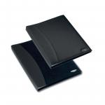 Rexel Soft Touch Smooth Display Book A4 Black (36 Pockets)