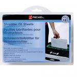 Rexel Shredder Oil Sheets, A5 Size, Shredder Maintenance (Pack 20)