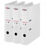 Rexel Foolscap Lever Arch File; White; 75mm Spine Width; Choices No1 Power - Outer carton of 10