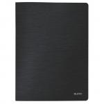 Leitz Style Display Book. Polypropylene. 20 pockets. 40 sheet capacity. A4. Satin Black. - Outer carton of 10