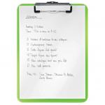 Leitz WOW Clipboard. 75 sheet capacity. A4. Green - Outer carton of 10