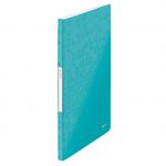 Leitz WOW Display Book Polypropylene. 20 pockets. 40 sheet capacity. A4. Ice Blue - Outer carton of 10