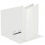 Esselte A5 4.6 cm Spine Polypropylene Essentials Presentation Binder - White - Outer carton of 12