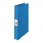 Esselte Standard Ring Binder A4, Polypropylene, 25 mm, 2 Round Ring mechanism, Blue - Outer carton of 10