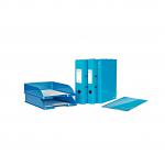 Leitz WOW Letter Tray A4 - Metallic Blue - Outer carton of 5