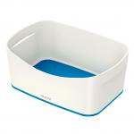 Leitz MyBox WOW Storage Tray W 246 x H 98 x D 160 mm. White/blue