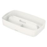 Leitz MyBox Organiser Tray with handle Small, Storage W 307 x H 56 x D 181 mm. White