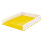 Leitz WOW Letter Tray Dual Colour. A4. White/yellow.
