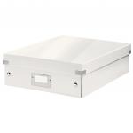 Leitz WOW Click & Store Medium Organiser Box. White