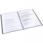 Esselte VIVIDA Display Book soft, translucent, 60 pockets, 120 sheet capacity, A4, Black - Outer carton of 5