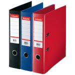 Esselte Essentials A4 Polypropylene Lever Arch File 75mm. Assorted. Pack (3).