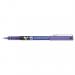 Pilot V5 Hi-Tecpoint Rollerball Pen Liquid Ink 0.5mm Tip 0.3mm Line Violet Ref V508 [Pack 12]