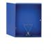 Rexel Colorado Box File 70mm Spine Lock Spring A4 Blue Ref 30443EAST [Pack 5]