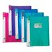 The Concord Display Book is made of durable polypropylene and has 24 pockets, perfectly designed to hold A4 sheets. This pack of 10 comes in various vibrant colors and is perfect for organizing and storing important documents or projects. The sleek design and professional look make it a great addition to any workspace.