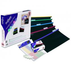 Cheap Stationery Supply of Snopake HangGlider Suspension Files Polypropylene 15mm V-base Foolscap Assorted 10279 Pack of 25 012792 Office Statationery