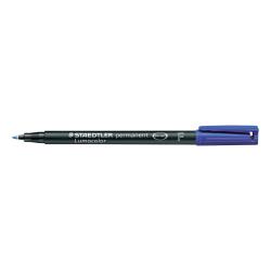 Cheap Stationery Supply of Staedtler 318 Lumocolor Permanent Pen Fine 0.6mm Line Blue 318-3 Pack of 10 013550 Office Statationery