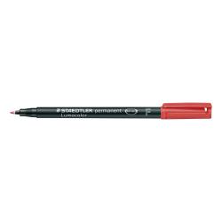 Cheap Stationery Supply of Staedtler 318 Lumocolor Permanent Pen Fine 0.6mm Line Red 318-2 Pack of 10 013569 Office Statationery