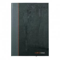 Cheap Stationery Supply of Collins Ideal Notebook Casebound 80gsm Ruled 192pp A4 Black/Green 6428 014483 Office Statationery