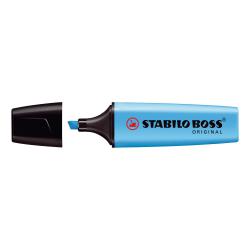 Cheap Stationery Supply of Stabilo Boss Highlighters Chisel Tip 2-5mm Line Blue 70/31/10 Pack of 10 016107 Office Statationery