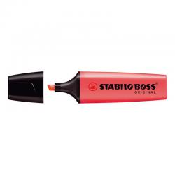 Cheap Stationery Supply of Stabilo Boss Highlighters Chisel Tip 2-5mm Line Red 70/40/10 Pack of 10 016115 Office Statationery