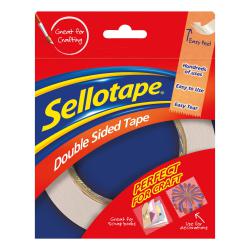 Cheap Stationery Supply of Sellotape Double Sided Tape 12mm x 33m 1447057 Pack of 12 025108 Office Statationery