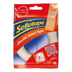 Cheap Stationery Supply of Sellotape Double Sided Tape 15mm x 5m 1445293 Pack of 12 025132 Office Statationery
