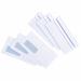 The image shows a pack of 1000 DL envelopes made by Bong UK Ltd. The envelopes are white and have a press seal window. They are made from 90gsm paper and have dimensions of 110x220mm. They are designed in a wallet style and are labeled as 5 star value.