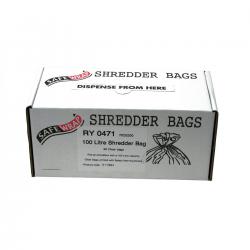 Cheap Stationery Supply of Robinson Young Safewrap Shredder Bags 100 Litre RY0471 Pack of 50 100695 Office Statationery
