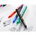 Pilot V5 Hi-Tecpoint Rollerball Pen Liquid Ink 0.5mm Tip 0.3mm Line Red Ref V502 [Pack 12]
