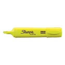 Cheap Stationery Supply of Sharpie Fluo XL Highlighter 3 Widths Nib Chisel Tip 0.75-5mm Yellow 1825634 Pack of 12 102531 Office Statationery