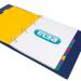 When 

The image is a pack of Elba Dividers & Indexes, specifically the Heavyweight Subject Dividers. They are 10-part and made of card, with a weight of 220gsm. The dividers are multipunched to fit onto standard A4 binders or folders. The colors are assorted, adding a pop of vibrancy to the dividers. Each one is labeled with a subject for easy organization. The quality of the dividers is evident in their thickness and sturdiness.