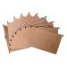 In the picture, there are 10 natural colored suspension files with a V-base, designed by Pierre Henry. Each file is capable of holding documents in A4 size and has a depth of 15mm. The files are neatly arranged in a suspension filing system, creating a organized and efficient storage solution for important papers. The natural color adds a touch of simplicity and elegance to the overall appearance.